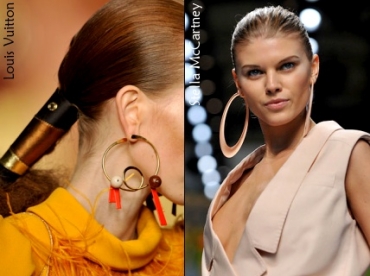 Les boucles d'oreilles créoles