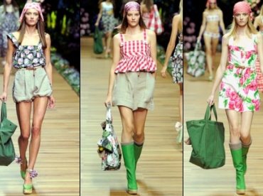 Défilé D&G - Printemps/été 2011