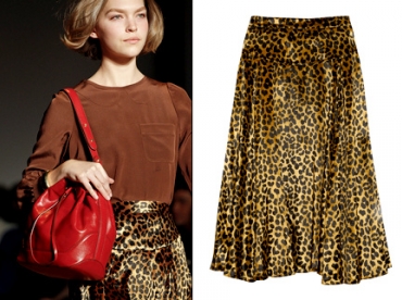 Jupe léopard Marc by Marc Jacobs