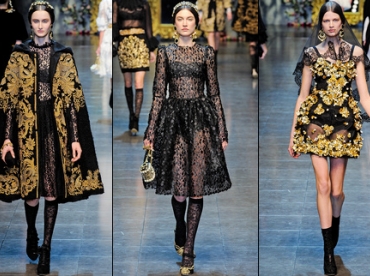 Défilé Dolce & Gabbana - Automne/hiver 2012-2013