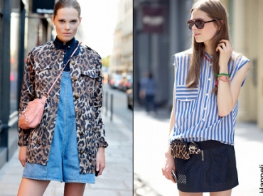 Caroline Brasch Nielsen et le léopard