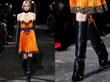 Les bottes guêtres Givenchy