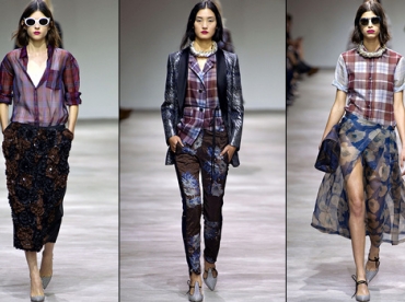 Défilé Dries Van Noten - Printemps/été 2013