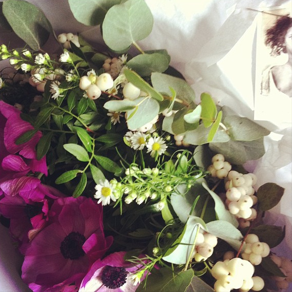 Bouquet de remerciement d'Emma Franois