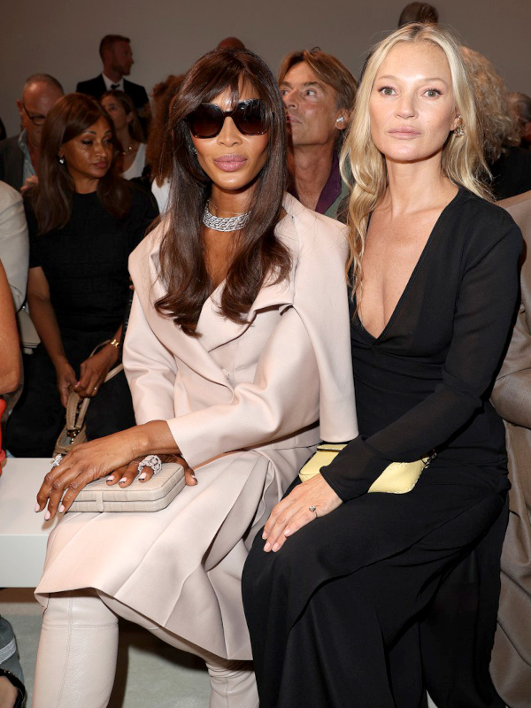 Kate Moss et Naomi Campbell