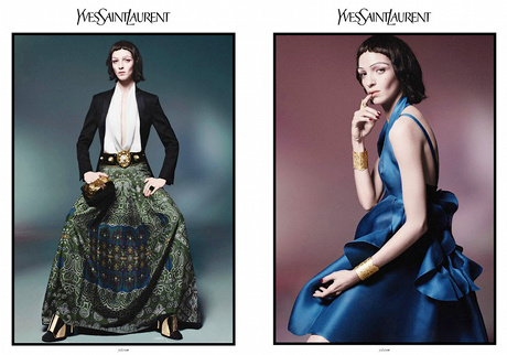 Campagne Yves Saint Laurent 2012