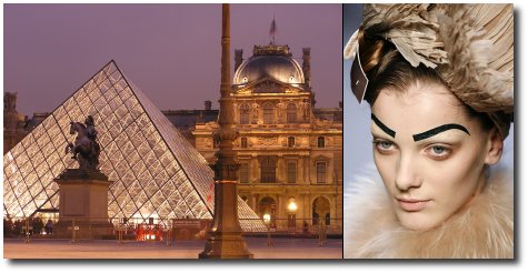 Le Louvre se met  la mode