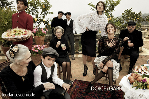 Campagne Dolce & Gabbana - Automne/hiver 2012-2013 - Photo 2