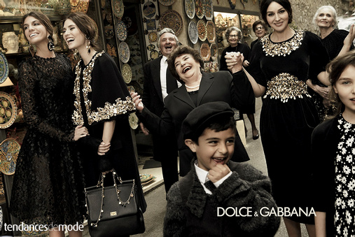 Campagne Dolce & Gabbana - Automne/hiver 2012-2013 - Photo 9