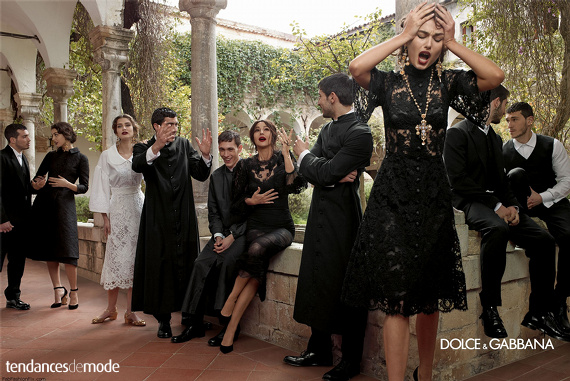 Campagne Dolce & Gabbana - Automne/hiver 2013-2014 - Photo 8