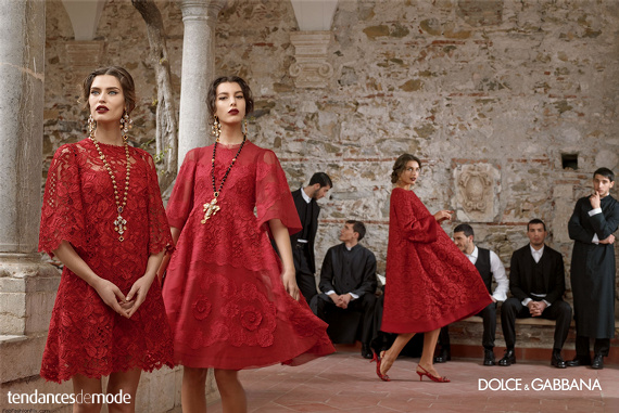 Campagne Dolce & Gabbana - Automne/hiver 2013-2014 - Photo 9
