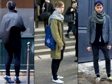 Le bleu - mode homme