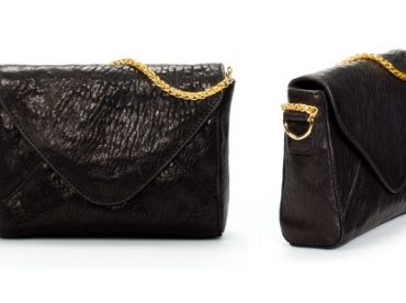 Pochette en cuir Zara