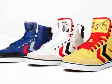 Les sneakers Hummel x Haribo