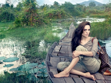 Angelina Jolie pour Louis Vuitton