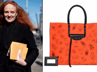 Grace Coddington x Balenciaga