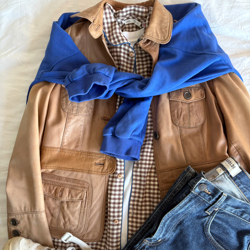 Wanted : une chemise  carreaux marron toute douce