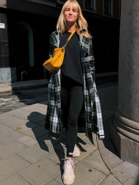 Dclin en vert, le tartan Burberry gagne en charme