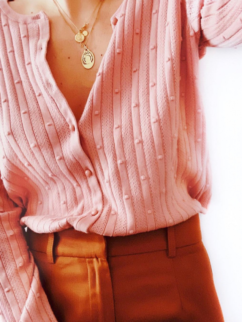 Rose ple + orange = le bon mix