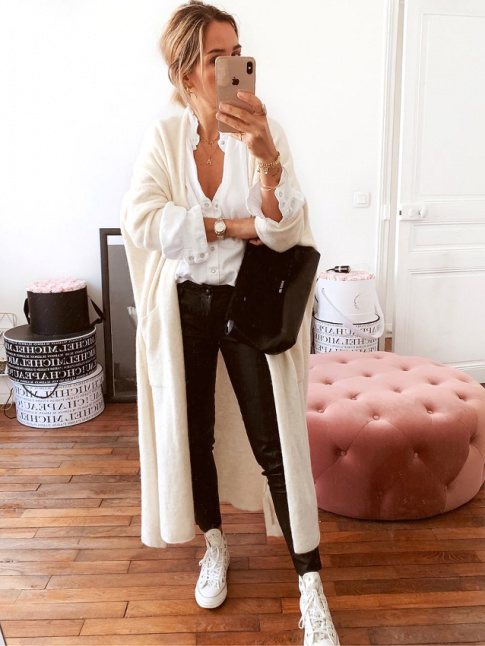 Le maxi gilet, un trench comme un autre...