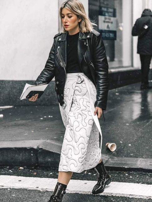Le parfait look noir et blanc #129