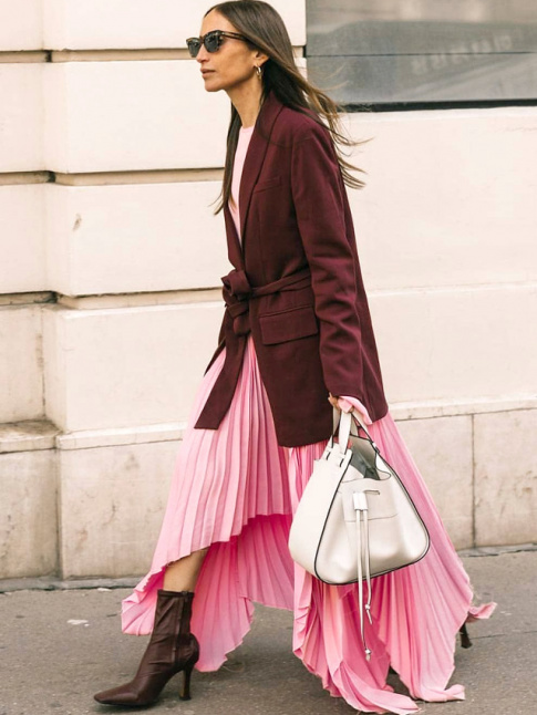 Bordeaux + rose + blanc = le bon mix