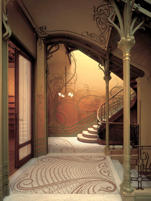 La splendeur de l'Art nouveau...
