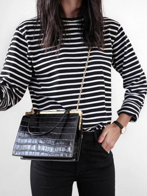 Le parfait look noir et blanc #133