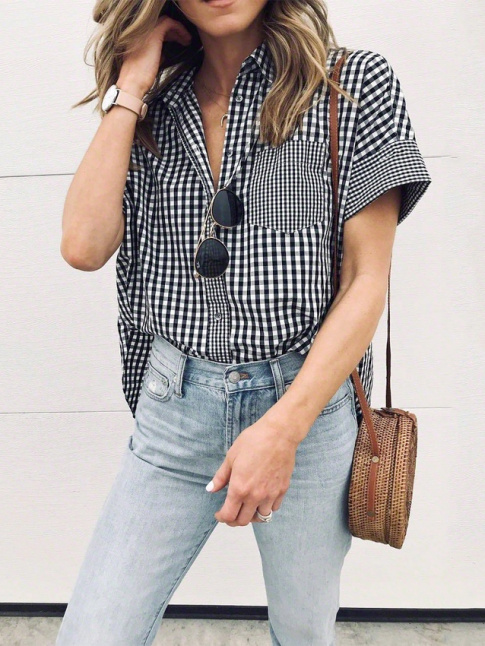 Pour ou contre le mix and match d'imprims vichy sur une mme pice ?