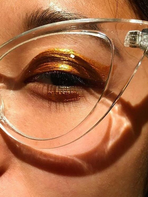 Le style cat-eye sied galement fort bien aux lunettes de vue !