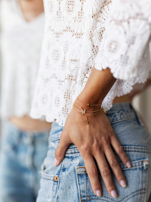 Dentelle + jean dlav = le bon mix