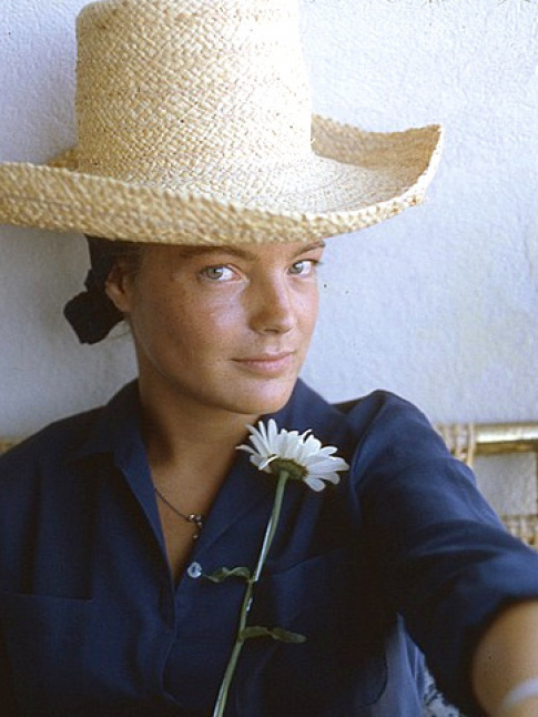 Romy Schneider, espigle et intemporelle...