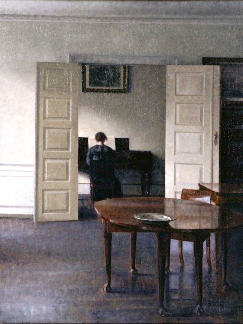 Jouer au piano ou comment parvenir  extraire de l'ennui n'importe quel intrieur