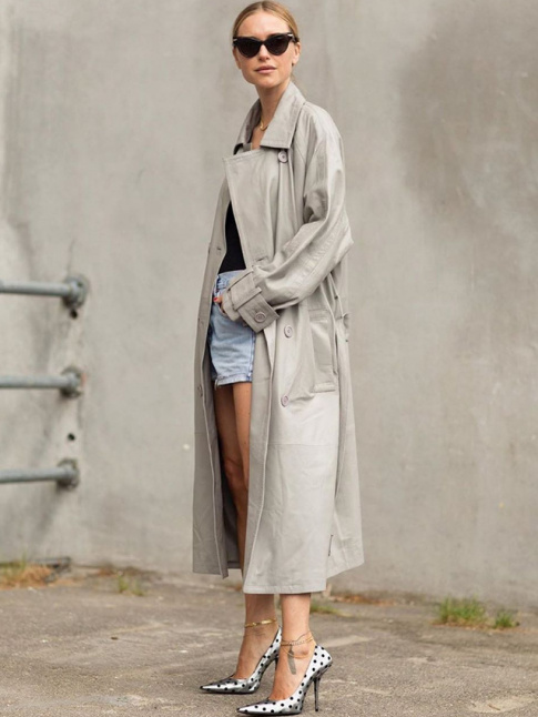Le trench, le vtement de transition par excellence !