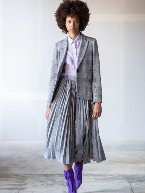 Gris + mauve + violet = le bon mix