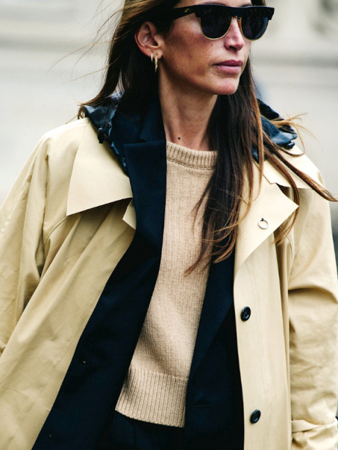 Oui  la superposition trench/cir  capuche !