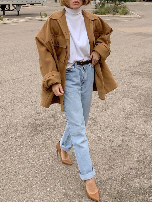 Pour ou contre la sur-chemise oversize porte en guise de veste ?