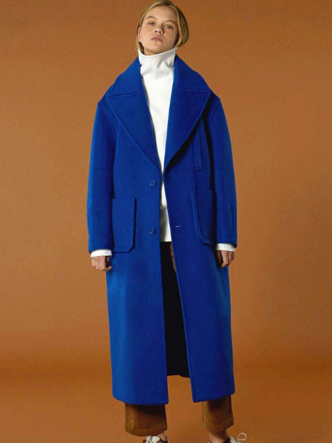 Bleu outremer + marron =  le bon mix