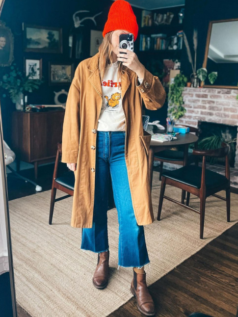 Mlant fantaisie, confort et authenticit, ce look a tout bon !