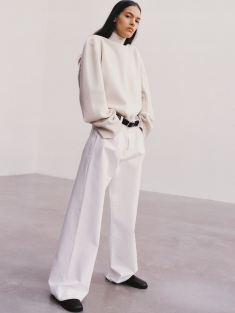 Les soeurs Olsen auraient-elles imagines le parfait jean blanc ?