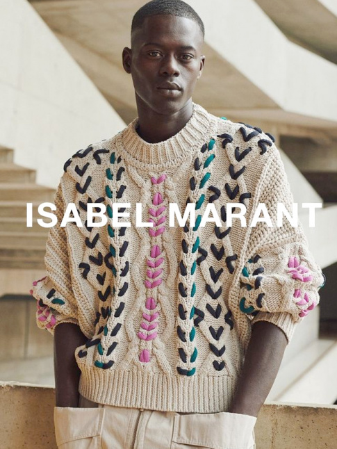 On piquerait bien  l'homme Isabel Marant son pull irlandais revisit !