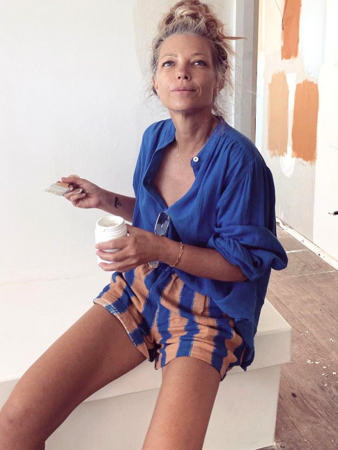 Oui au recyclage de tenue de vacances en tenue d'intrieur !