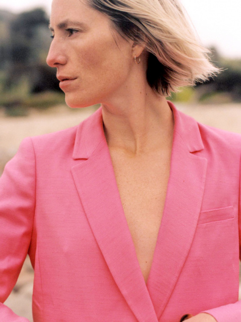 Wanted : un blazer rose bubble gum !