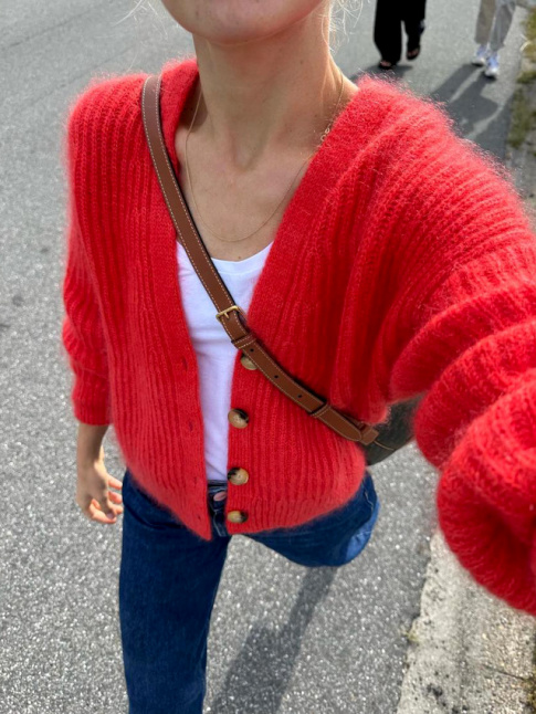 Wanted : un gilet rouge ultra moelleux !