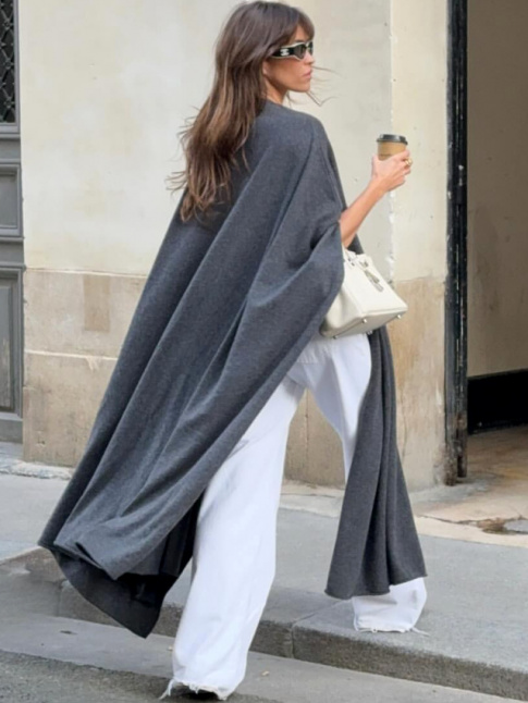 Cape + cachemire = le bon mix ?