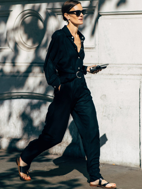 Le parfait total look noir #387