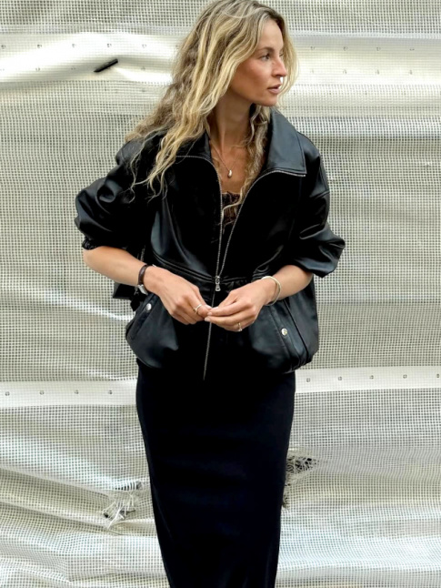 Le parfait total look noir #389