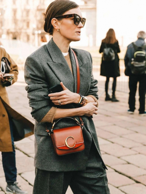 Gris + marron = le bon mix