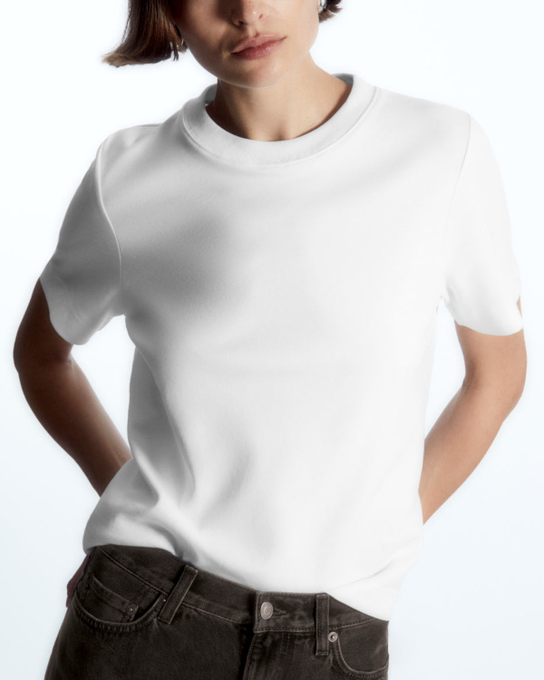 Tee-shirt blanc coton biologique
