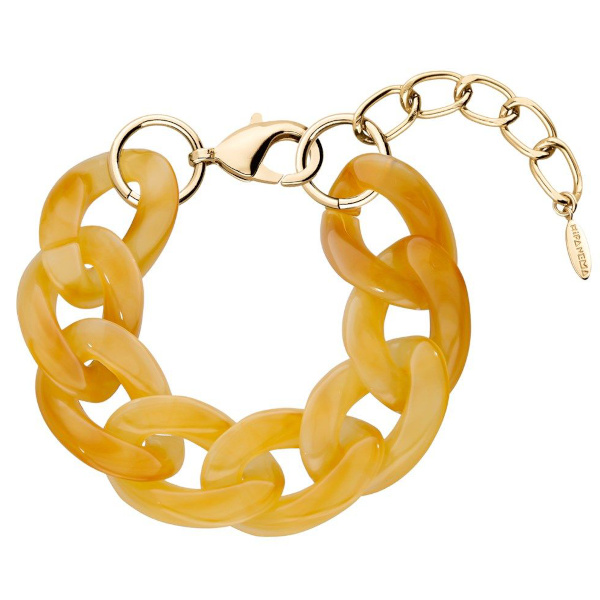Bracelet oversize jaune